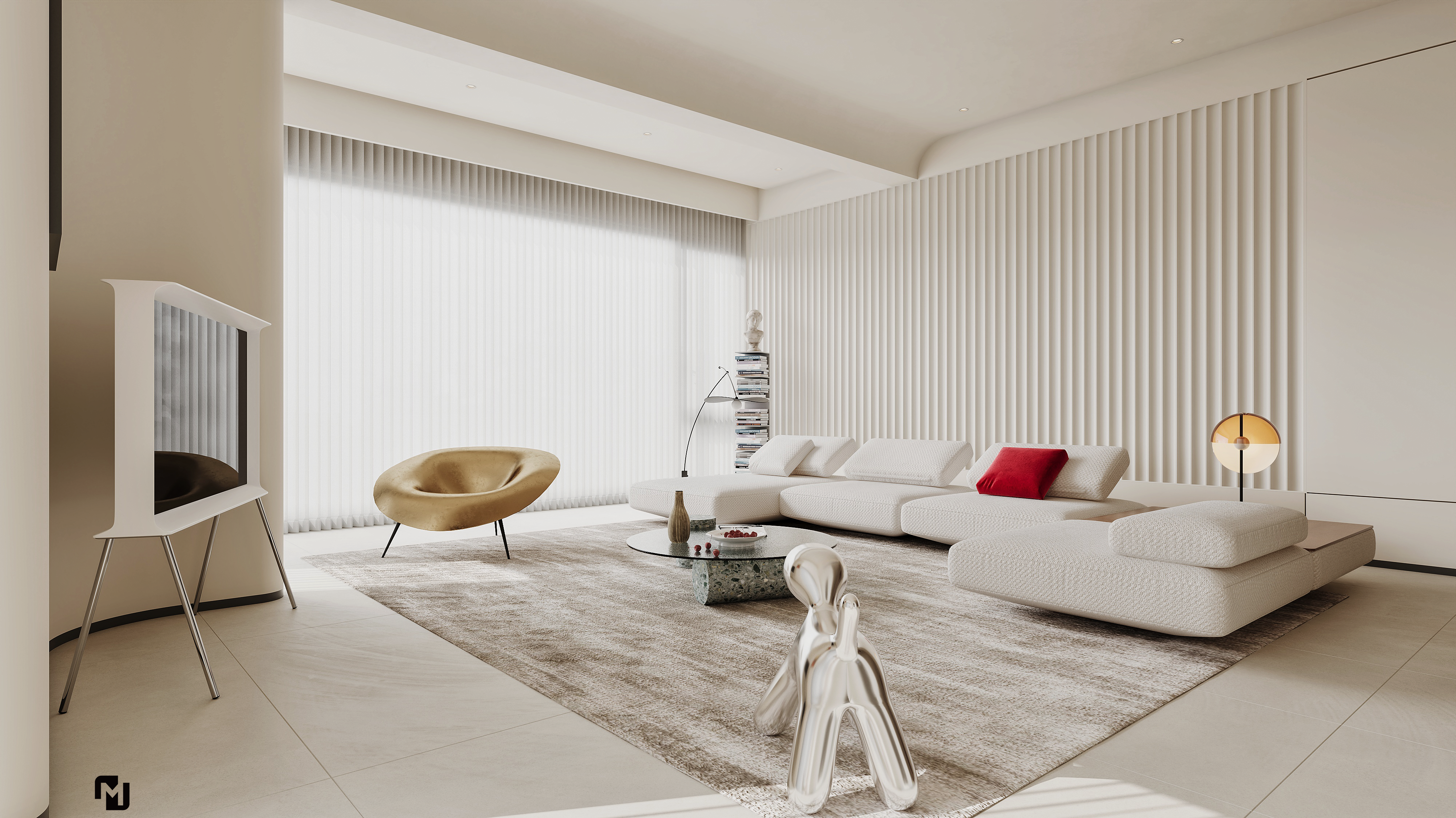 奶油客餐厅设计丨中国南京丨墨克设计视觉表现-4