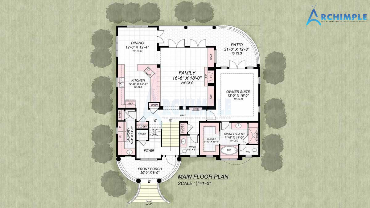 地中海风格别墅设计-15