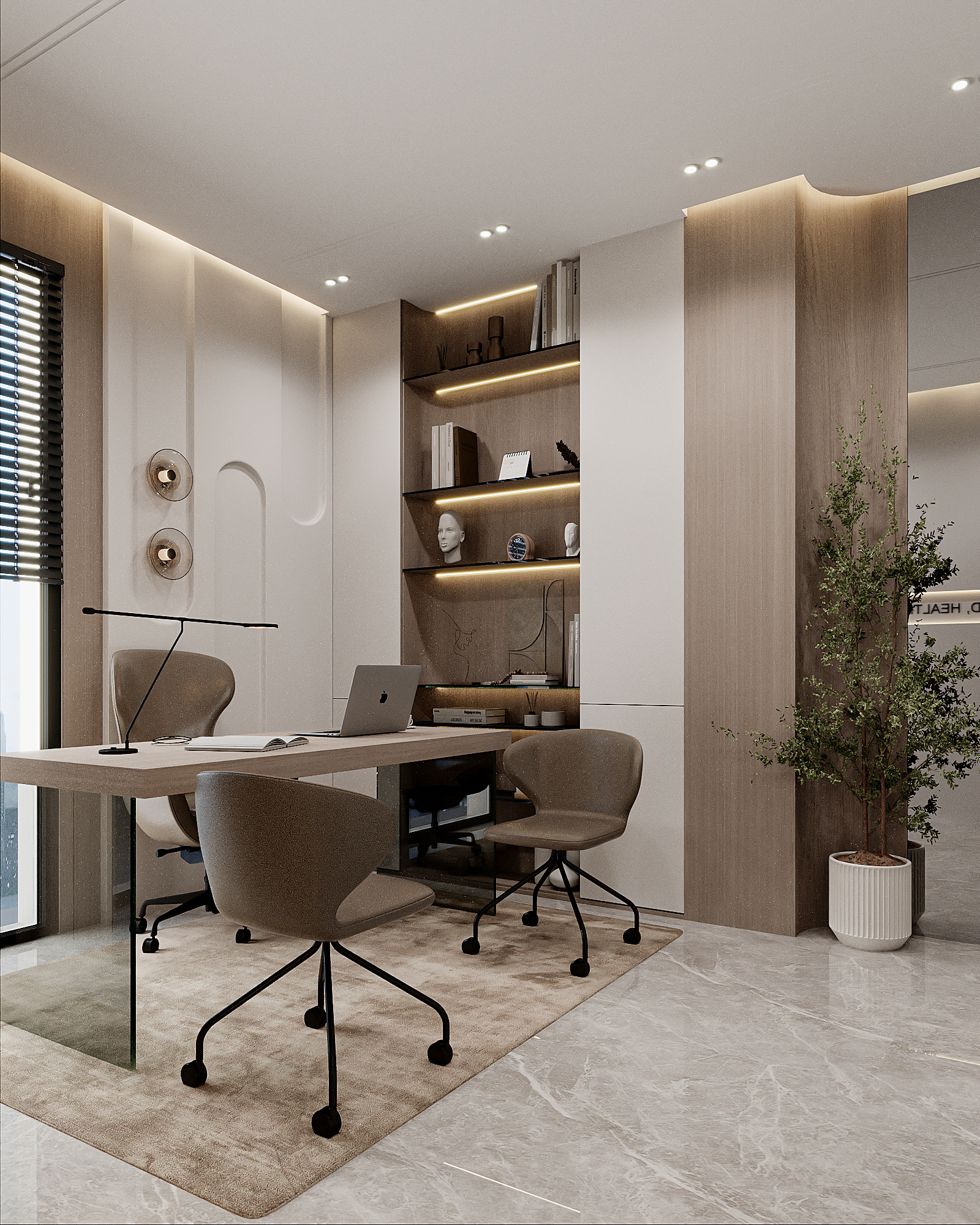 诊疗室丨埃及开罗丨Norhan Osama Designs-6