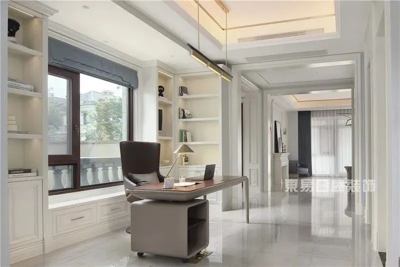 350㎡简美风装修实景，住进画一样的大宅-32