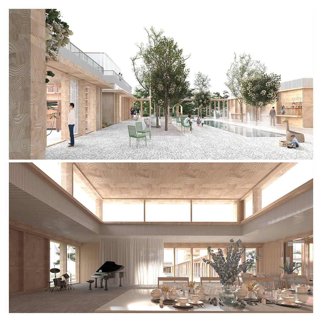 Stogi海滩入口区城市与建筑概念设计丨波兰丨Naive,Anna Bukowy等-11