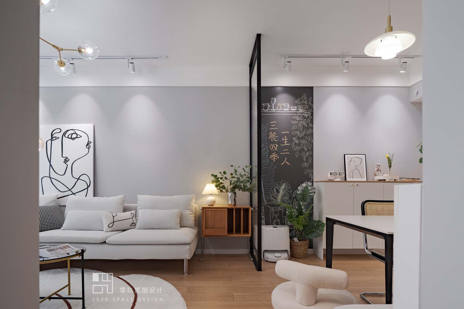 慵懒北欧风住宅设计-35