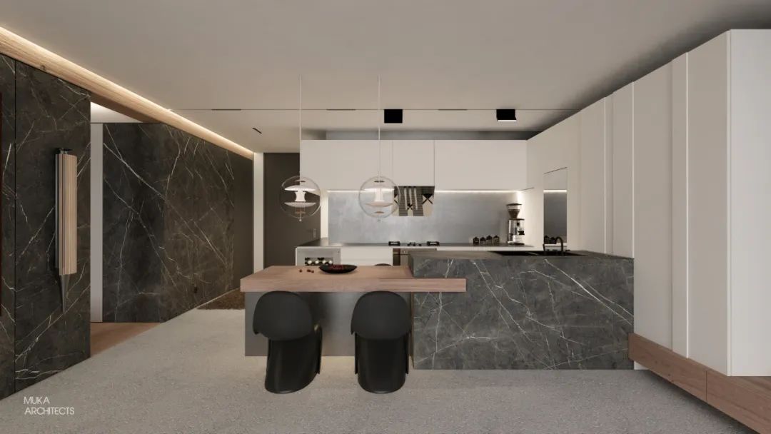 J House · 现代极简都市生活设计丨中国上海丨上海木卡建筑设计有限公司-14