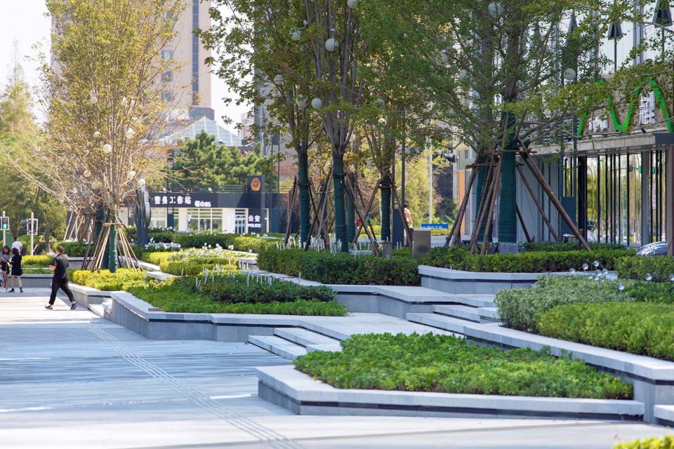 星光璀璨,南信青岛环球金融中心景观设计-51