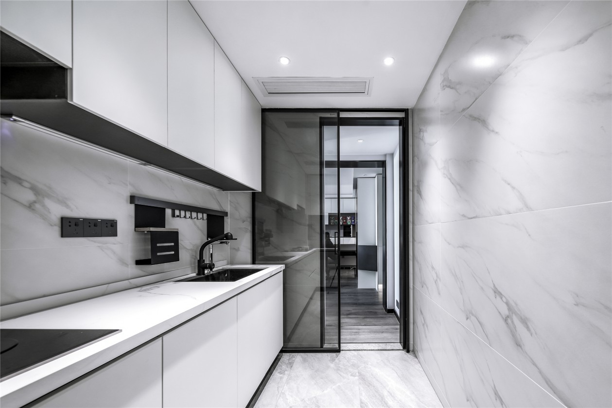 深圳 150 平现代简约家居,品质生活与艺术氛围的完美融合-44