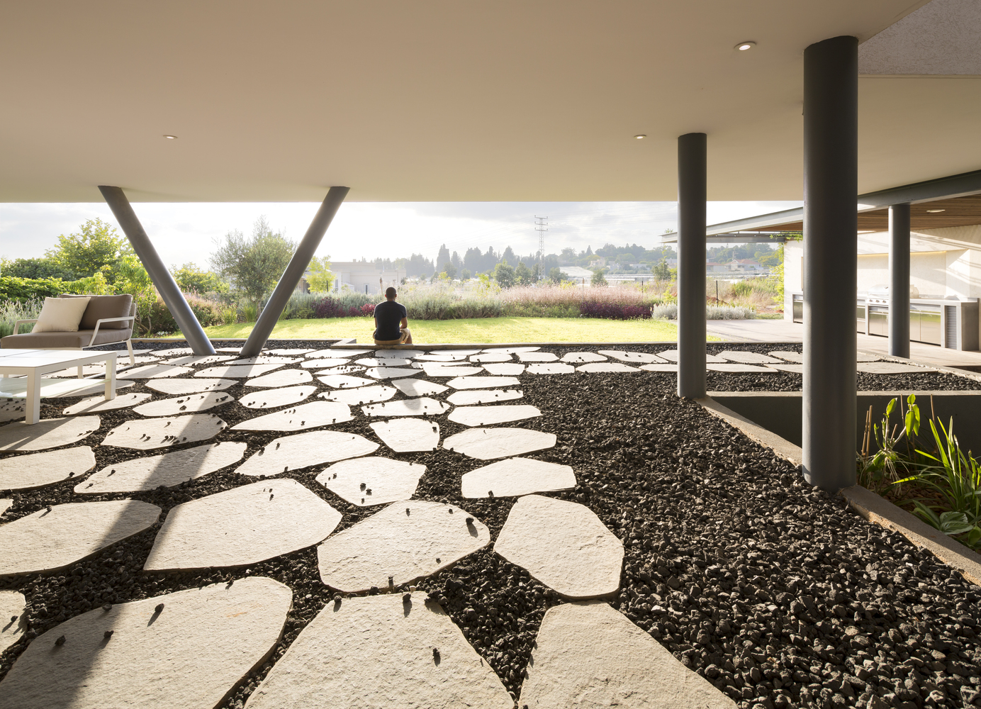 以色列 Galilee Sea 私人住宅,自然环境与建筑共融-32