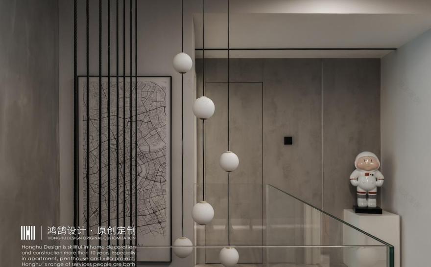 工业风哥特萝莉式住宅丨中国上海丨上海鸿鹄设计-8