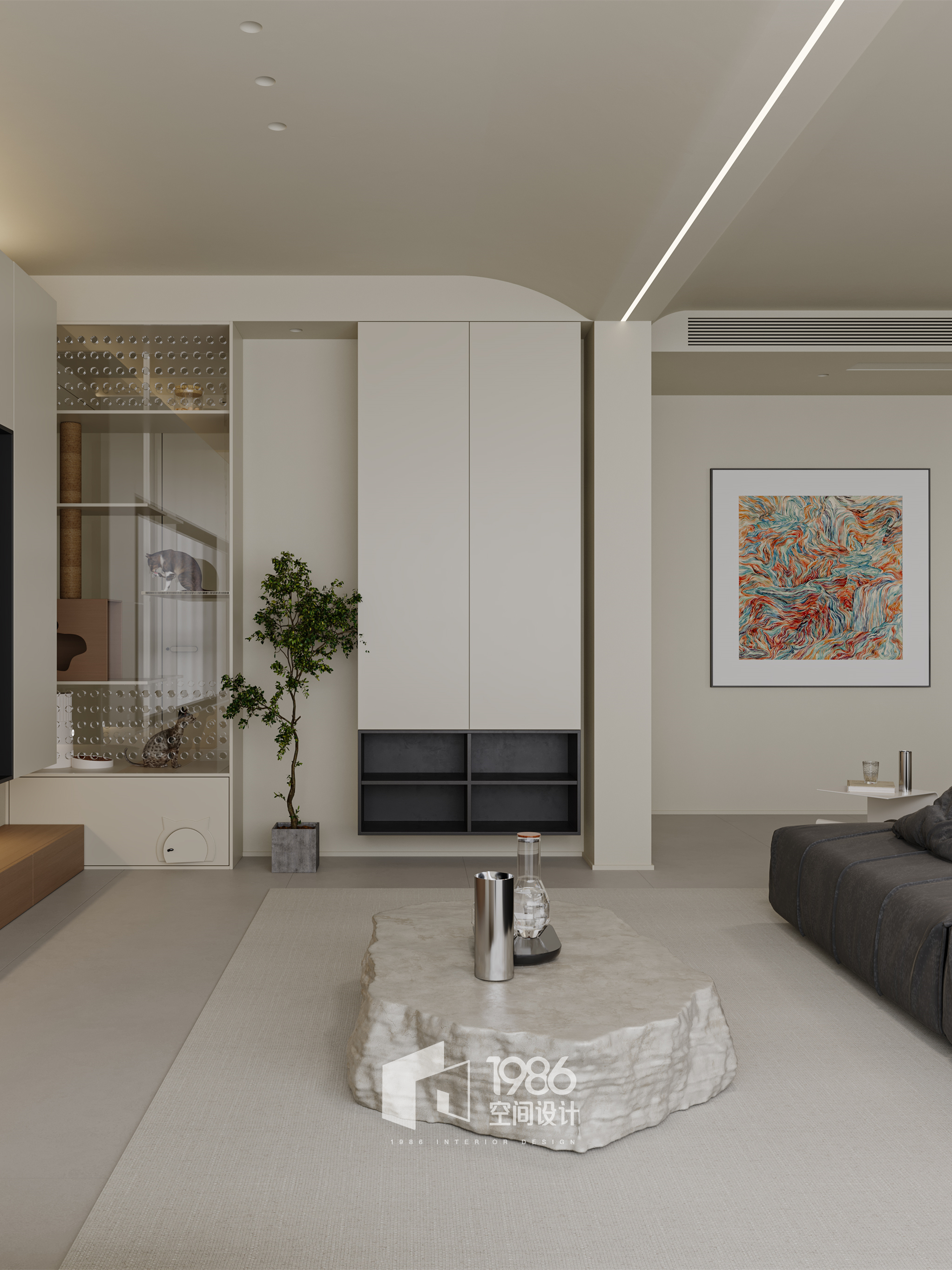 1986设计｜极简之家 ⚪️▫️◽️◻️⬜️-4