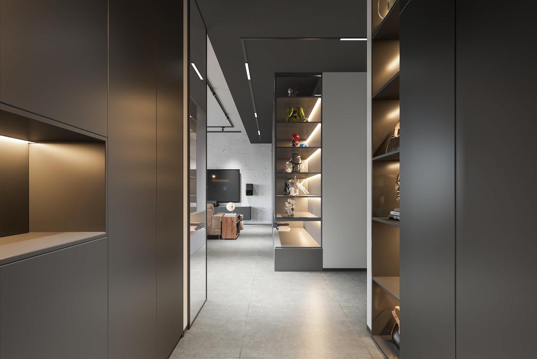 现代工业风空间设计丨研筑国际-4