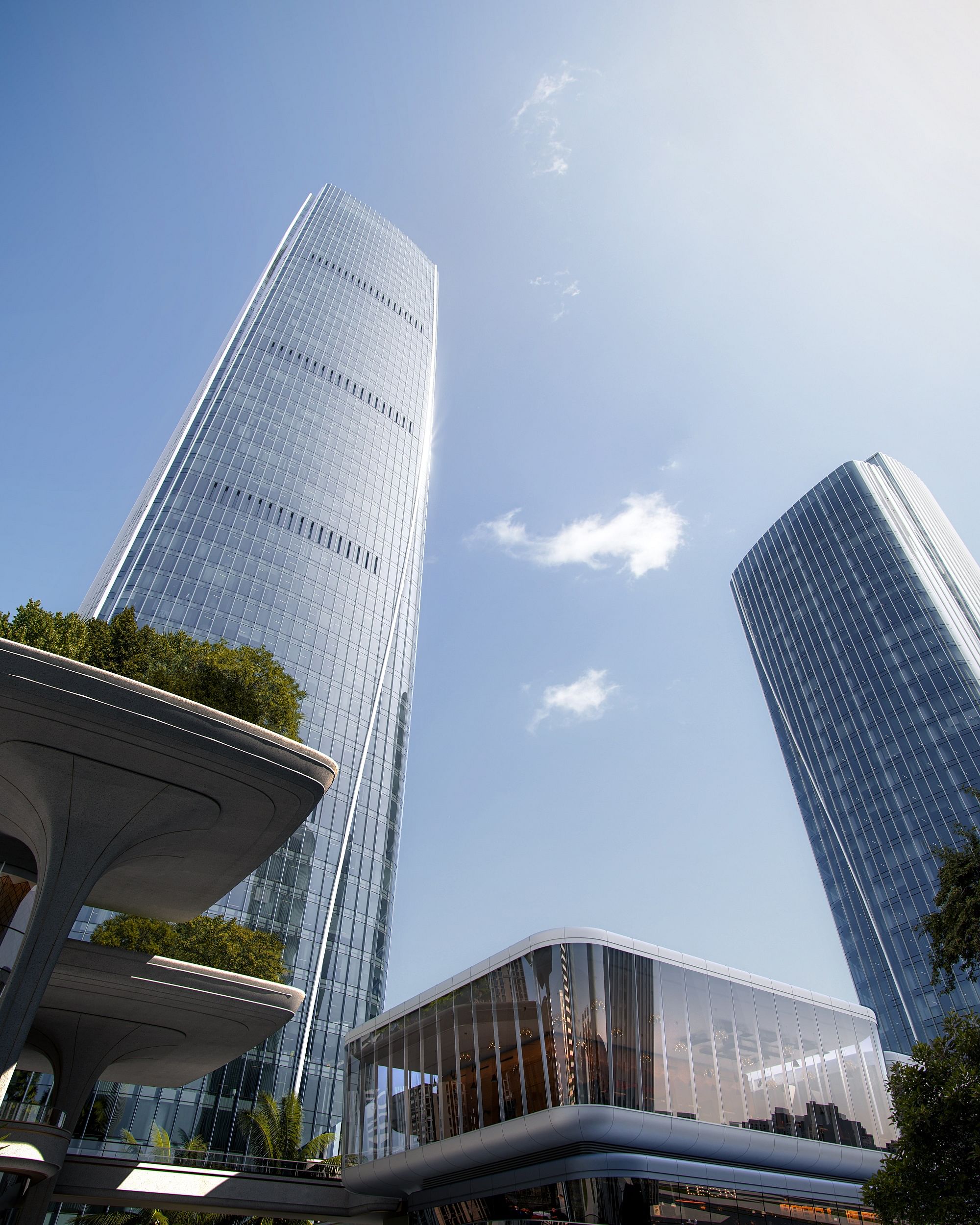 海口海航中心D10地块零售街概念设计丨中国海口丨Aedas-39