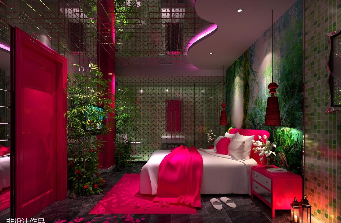 深圳一誓玫瑰主题酒店设计 | 十大特色客房鉴赏-14