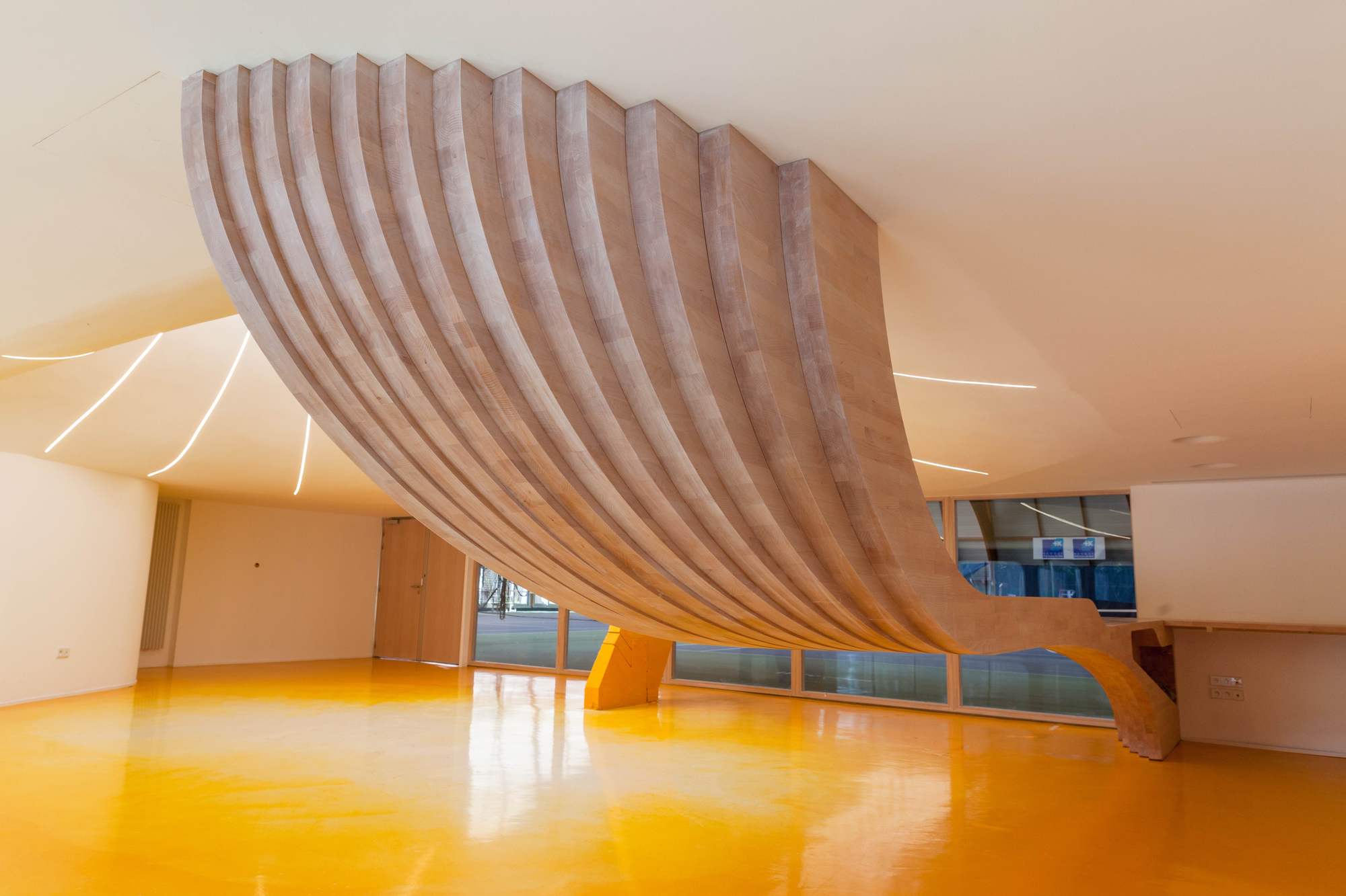 Tennis Club in Strasbourg  / Paul Le Quernec-20