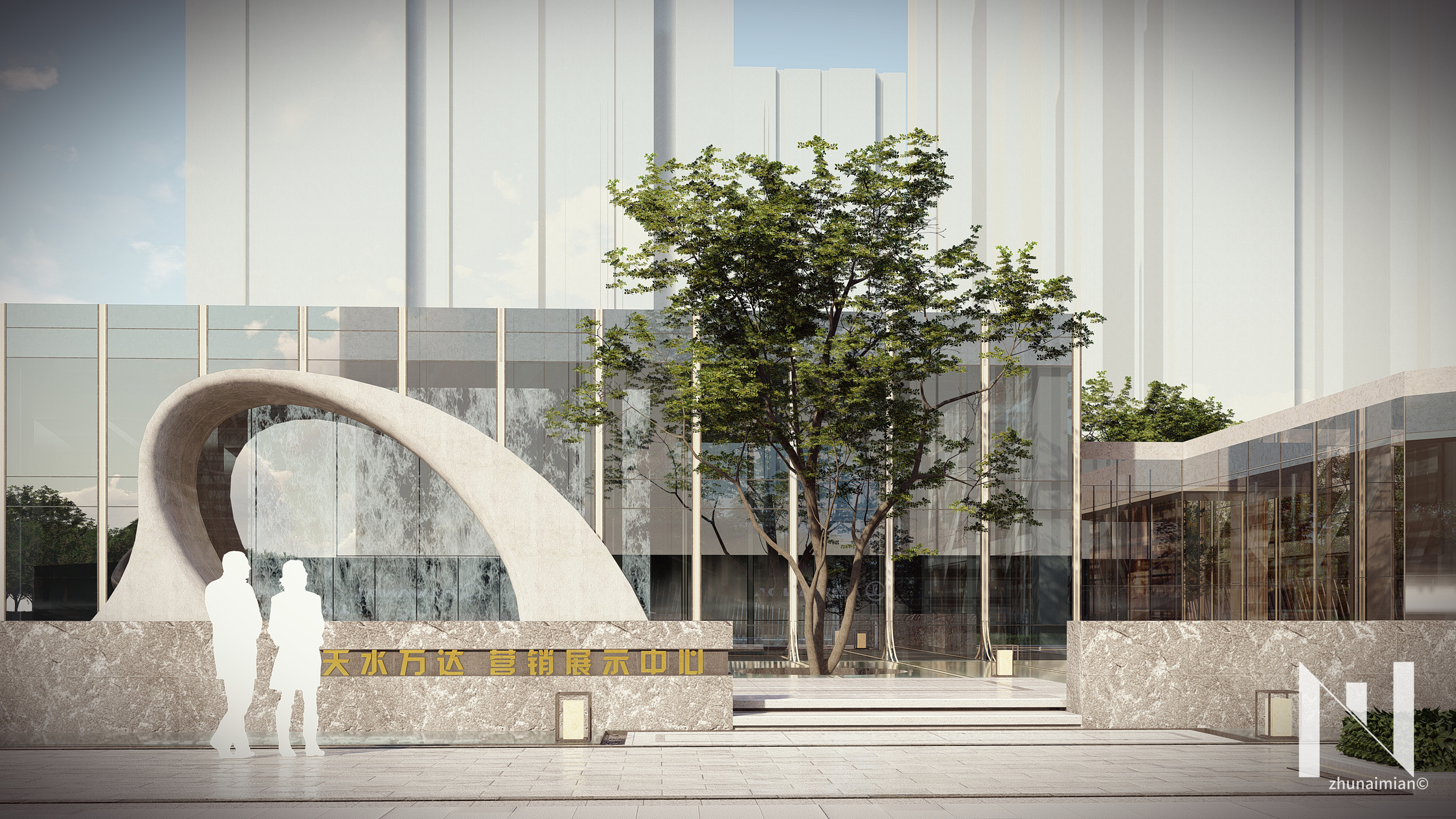 天水万达广场住宅示范区景观丨中国天水-8