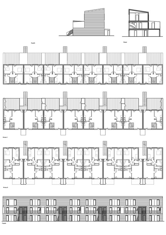 生态街区典范 | Rive de Gier 60 套社会住房公寓-41