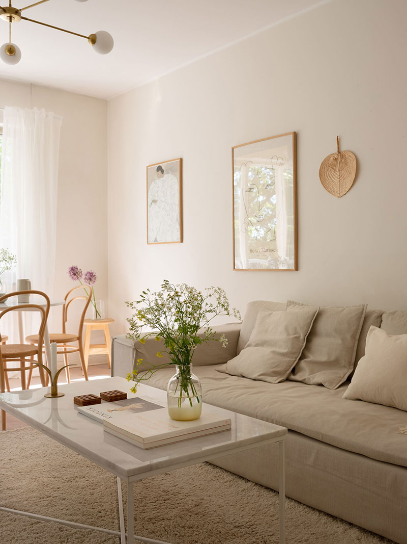 瑞典 48 平米温馨公寓 | 预算有限，设计无限-17