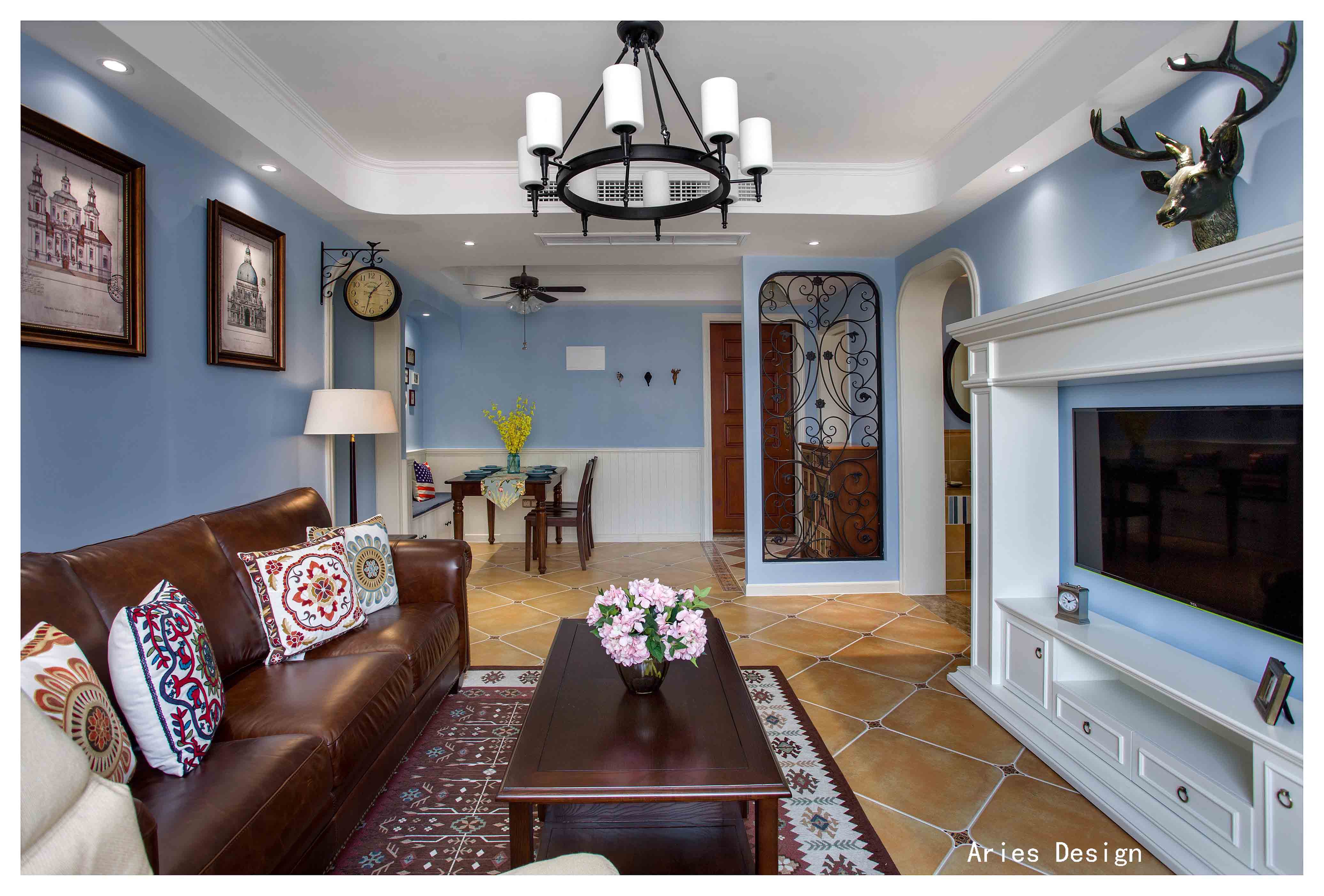 中海寰宇天下【宁波】·杨多来打造 110 平小美式温馨家居-40