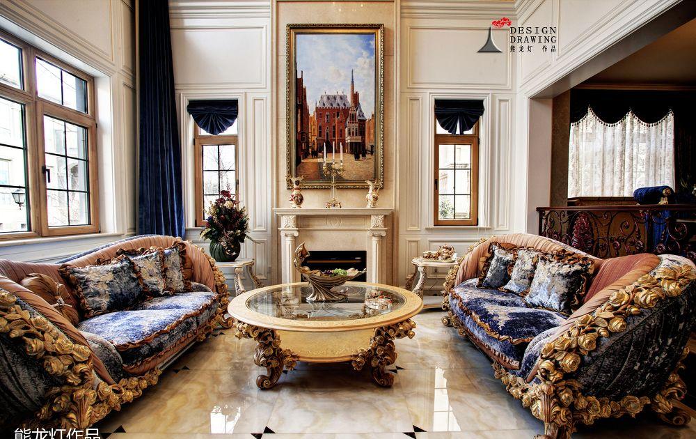 北京西山林语别墅欧式风格设计-4