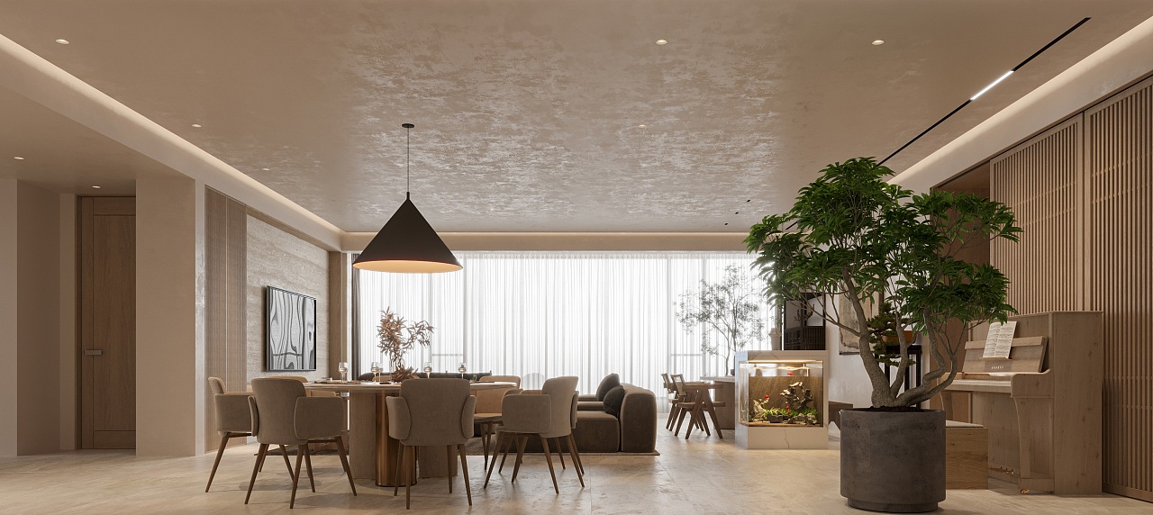 简约风格大平层设计-2