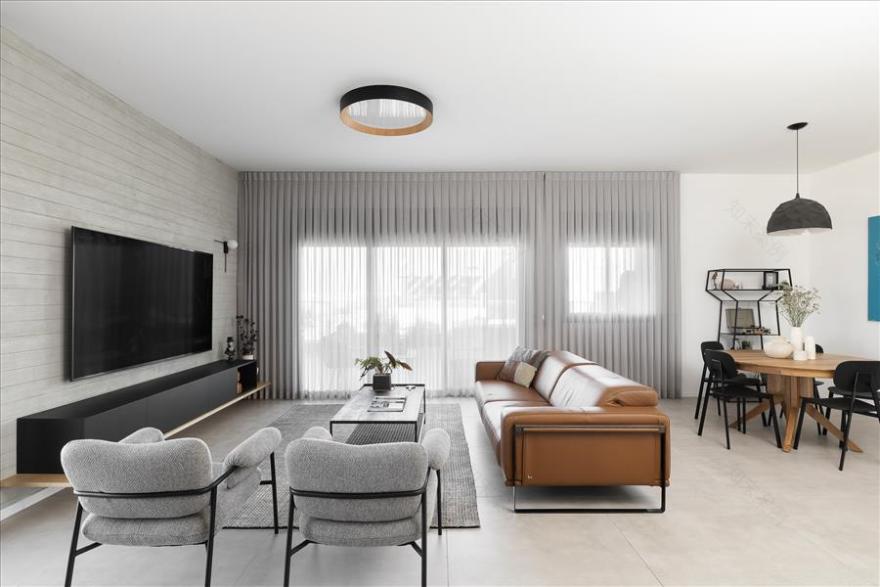 מיכל גרינברג | עיצוב פנים פנטהאוז 6 חדרים ביבנה - PICKINTERI-6