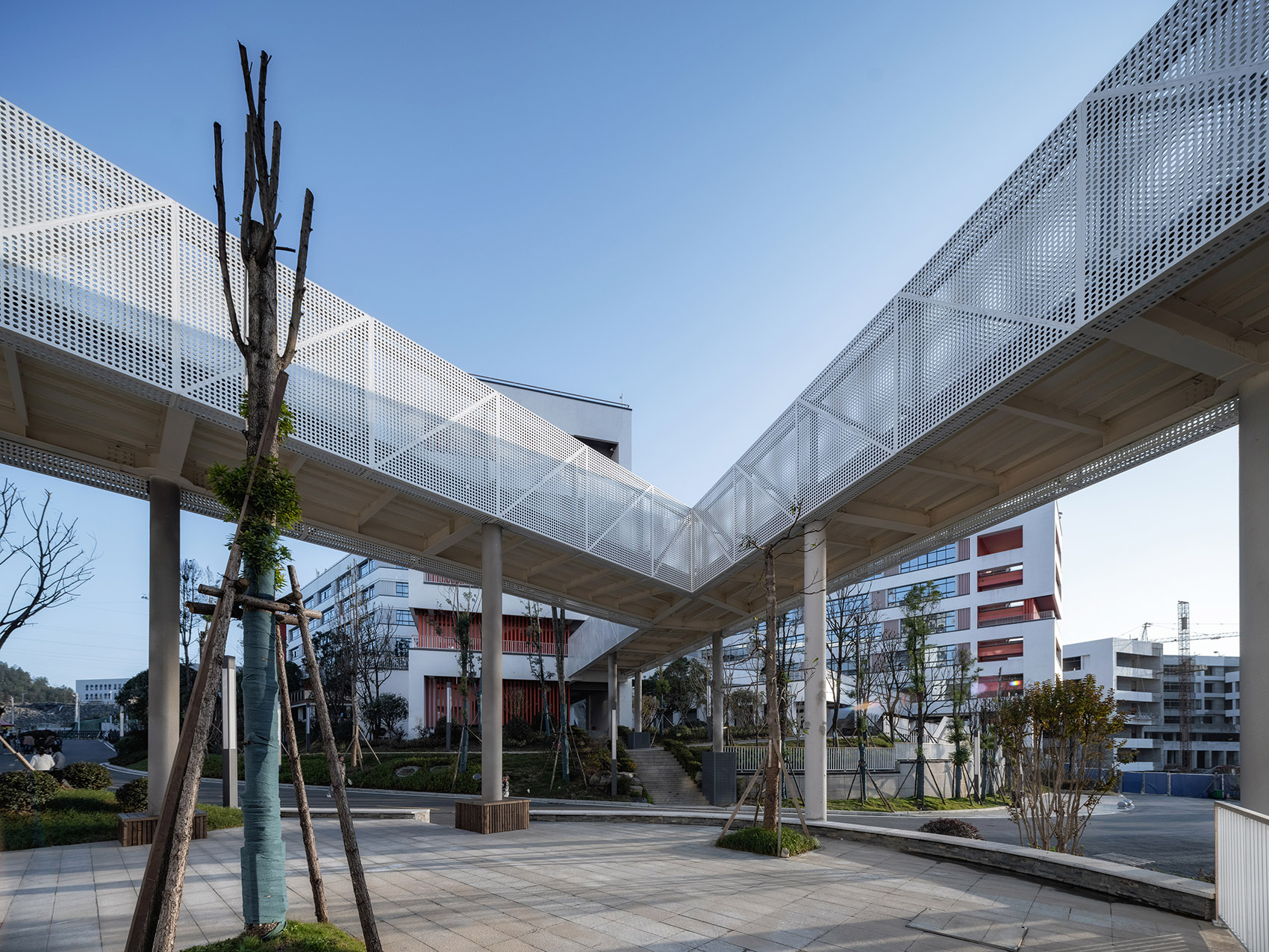 吉首中驰·湘郡礼德学校丨中国湘西丨山东建筑大学建筑城规学院象外营造工作室-109