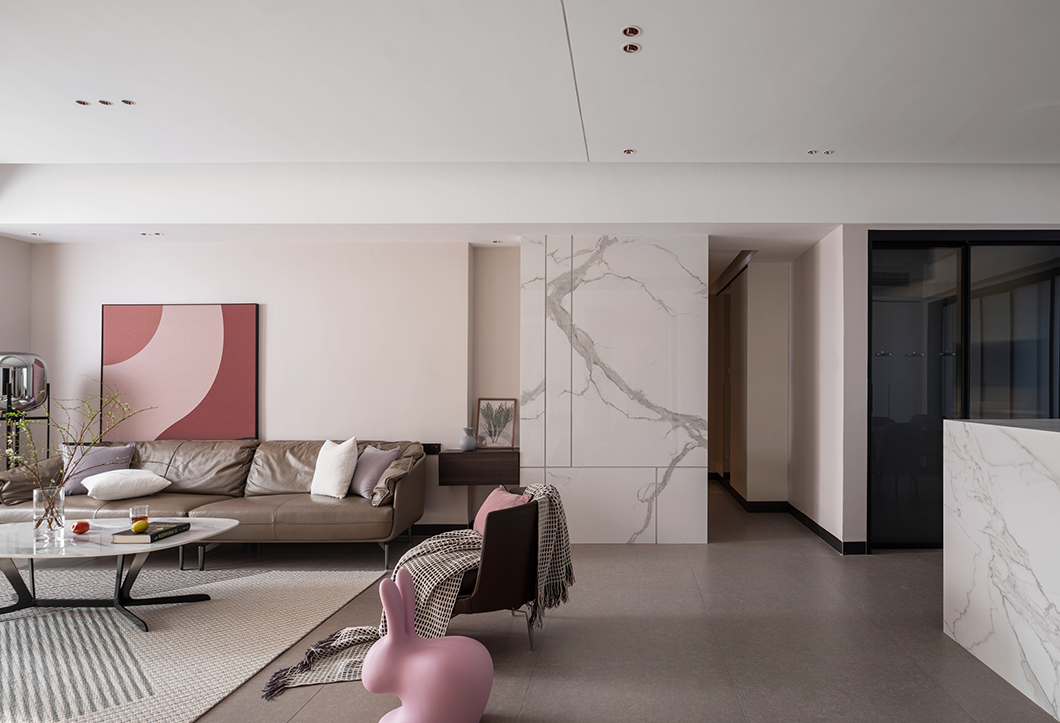 独立女性专属的 160㎡简约私宅设计-7