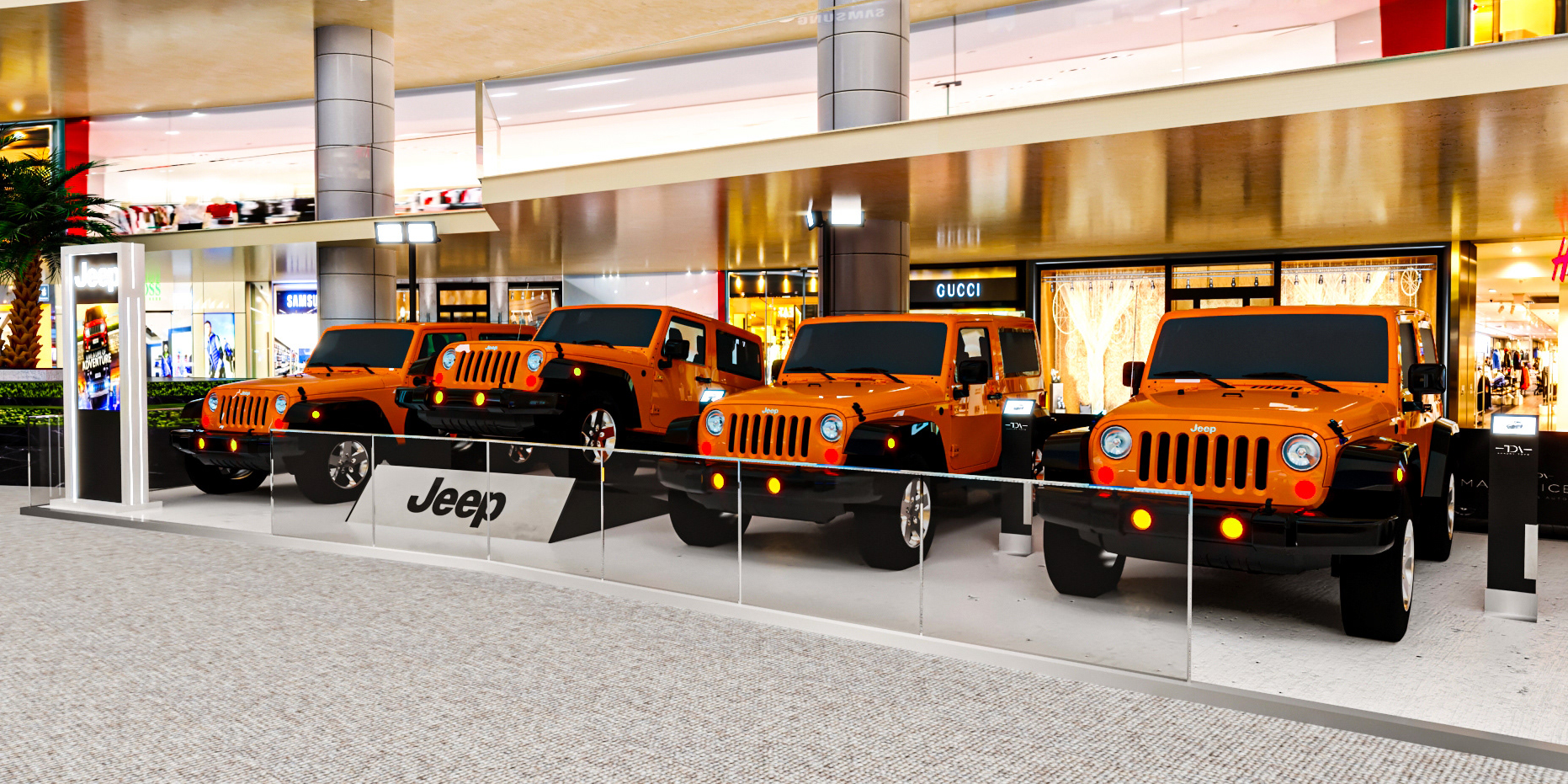 LUXURY CAR EXHIBITION EVENT ATRIUM-9