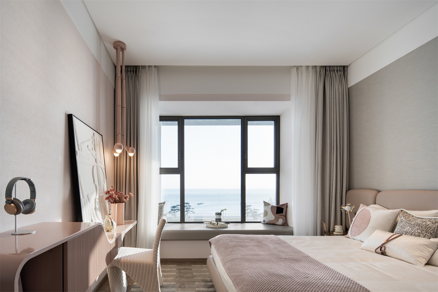 青岛云上观海样板间丨中国青岛丨D&P DESIGN-19