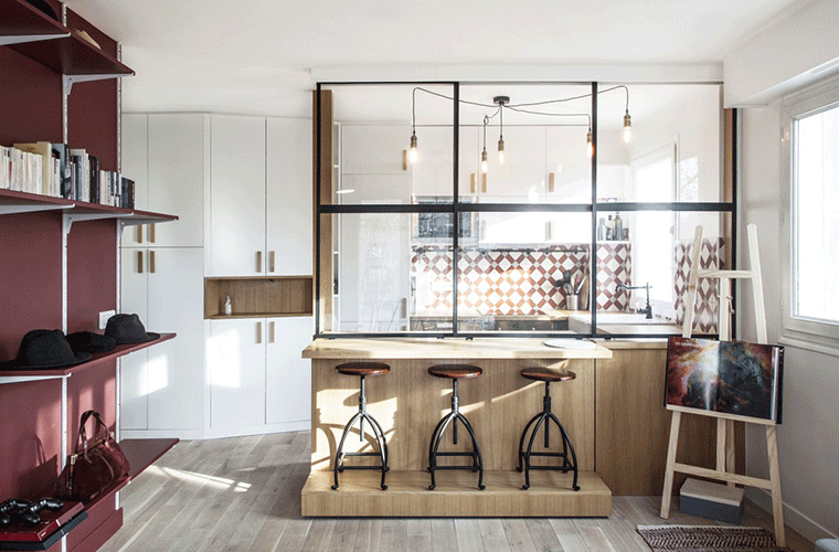 巴黎小户型的餐厨空间魔法-8