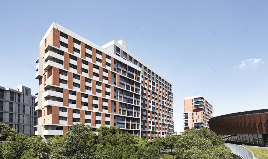 Living Area for Teachers and Students of USST / TJAD-20