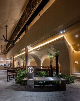 300 m²越南咖啡厅,Phe La Da Nang茶馆