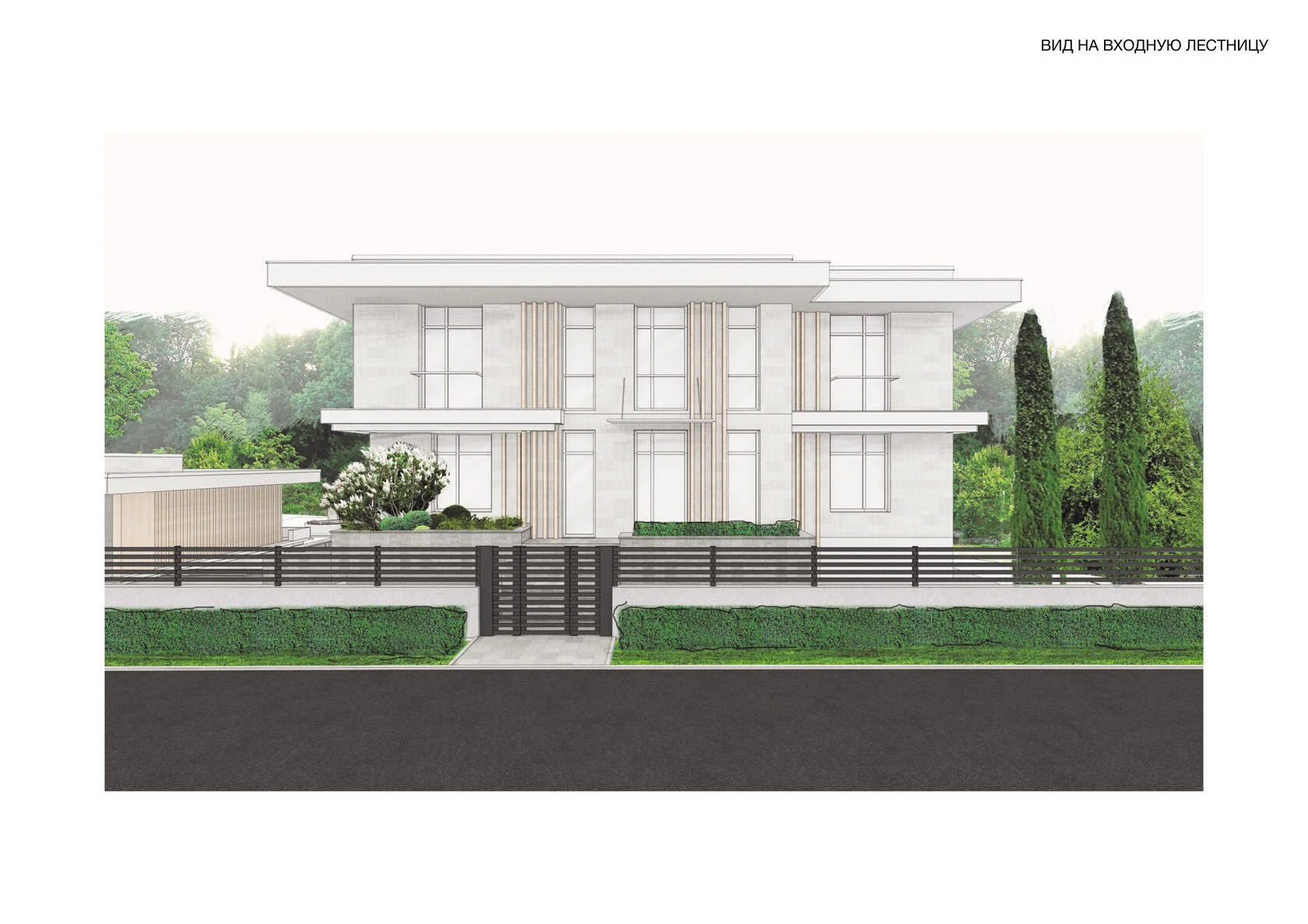 私人花园景观设计丨俄罗斯莫斯科丨Елена Зыкова-7