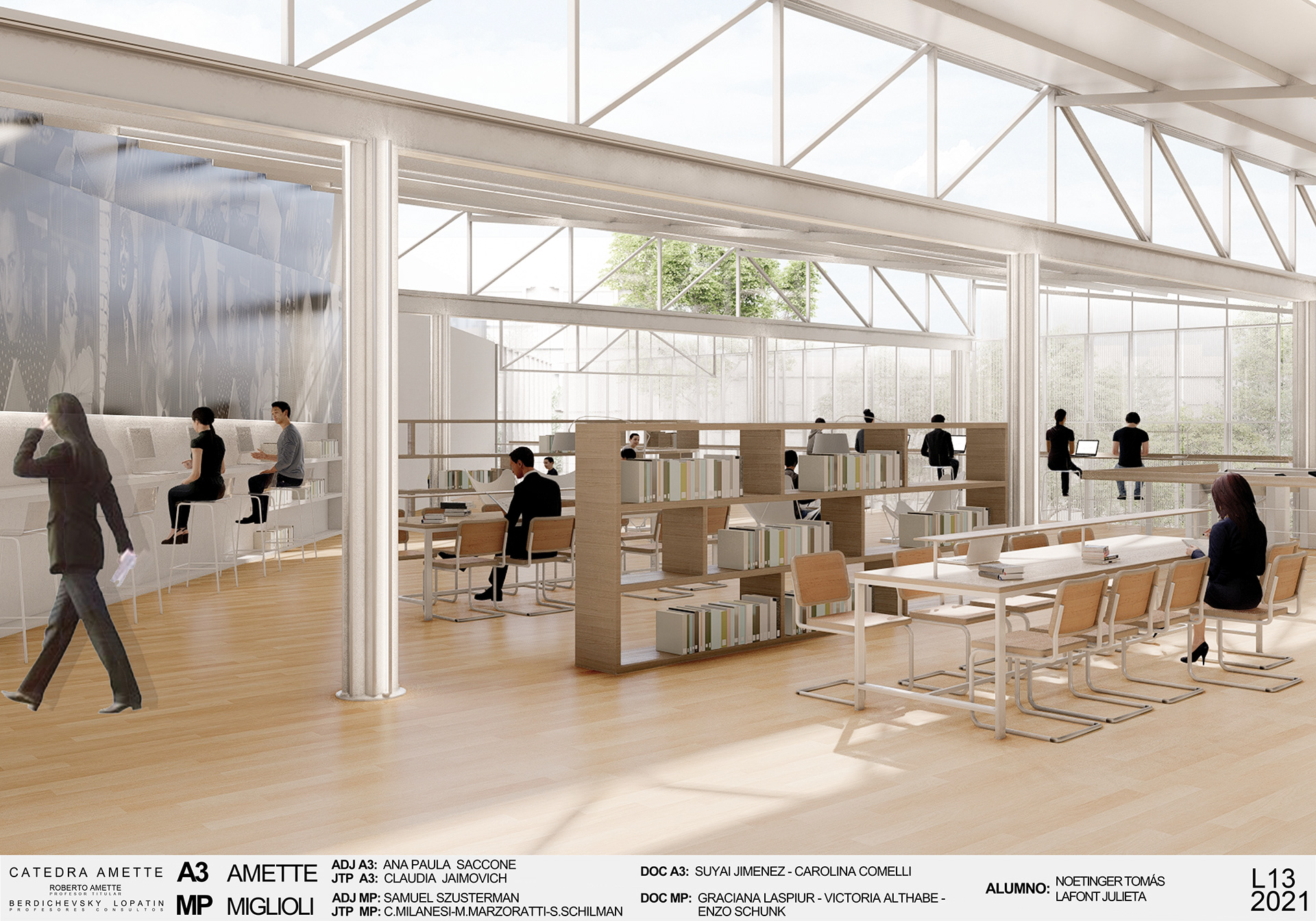 BIBLIOTECA HIBRIDA COMUNITARIA / 2021-5