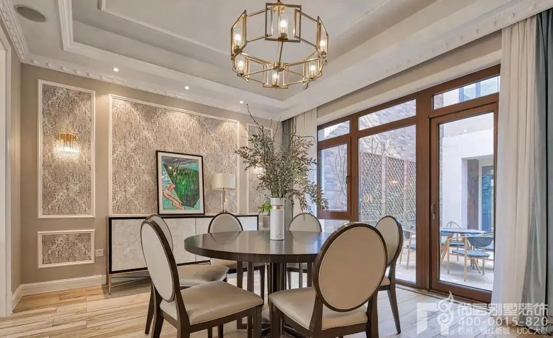 简约美式休闲浪漫别墅设计丨尚层别墅装饰-27