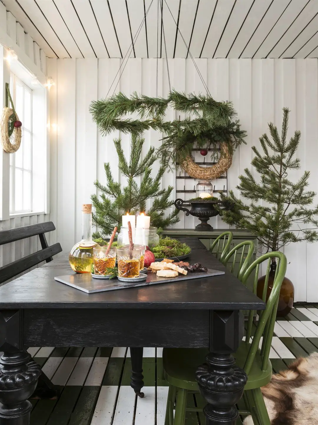 自然回收的北欧圣诞之家-3