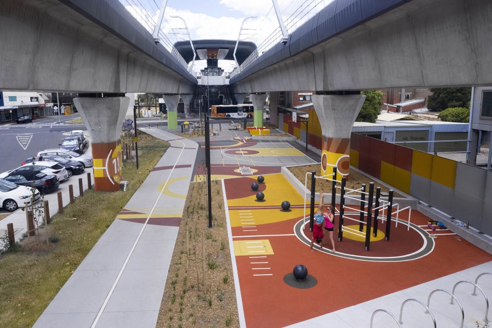 墨尔本铁路道口改造-12