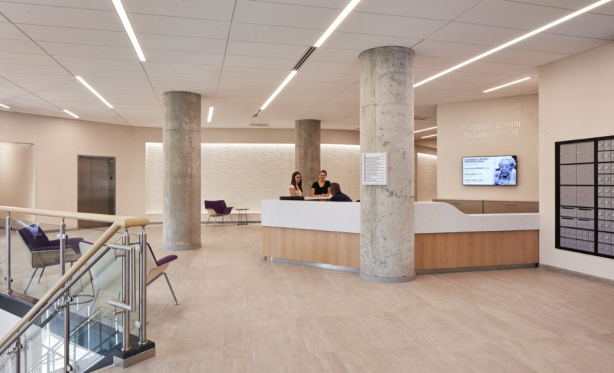 Iowa 大学 Elizabeth Catlett Hall-11