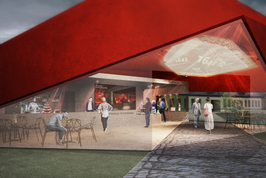 爱尔福特彼得斯贝格建筑群展览及空间利用概念与旅游引导系统丨德国爱尔福特-16