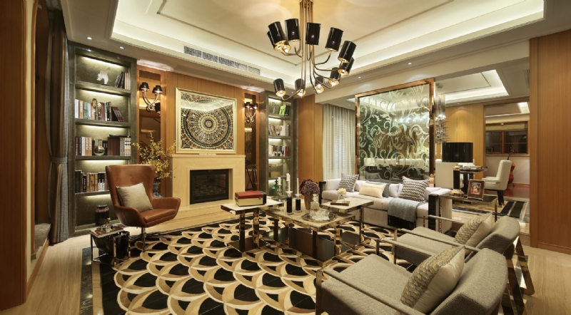 绍兴百合园别墅样板房-18