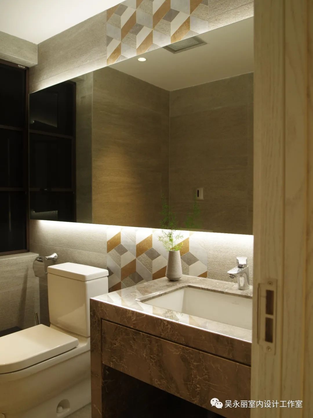 惠州御湾雅墅新中式轻奢风设计-122