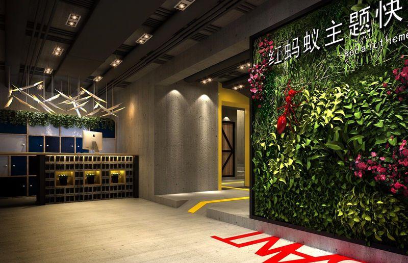 通辽红蚂蚁主题快捷酒店-0