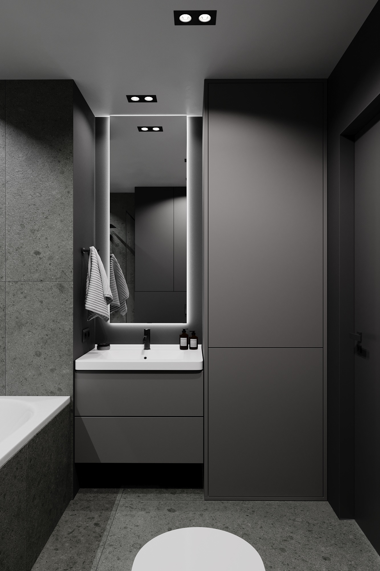 Bright apartment - 3D visualization | Interior design-21