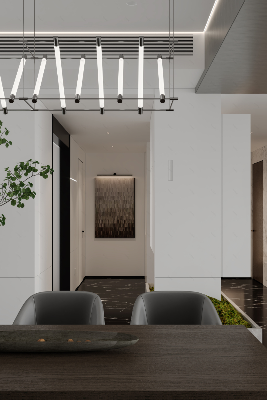 几何共社 · 芜湖汀海壹品平层大宅设计丨中国芜湖-36