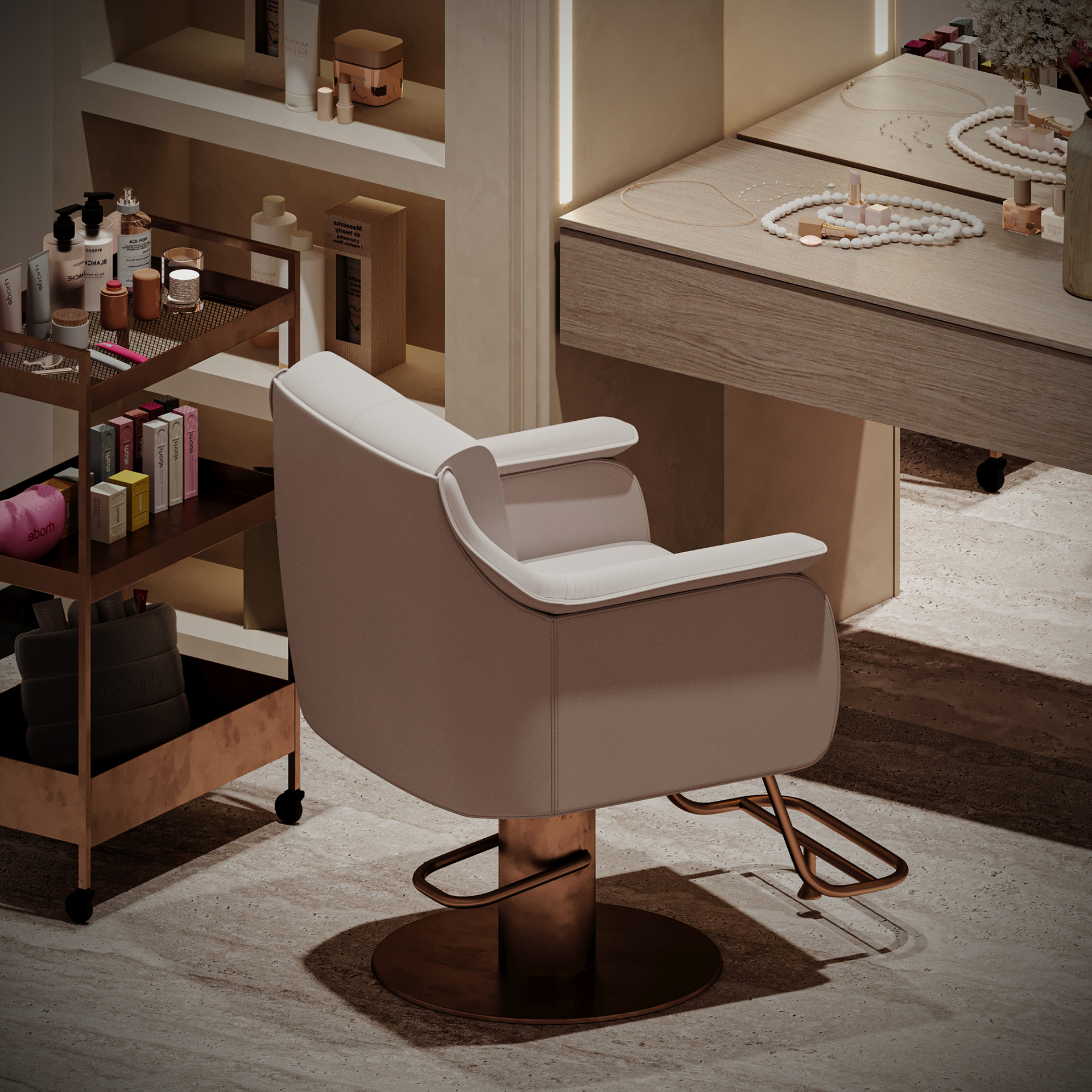 现代有机美容院丨沙特阿拉伯塔布克丨RAWABI DESIGN-25