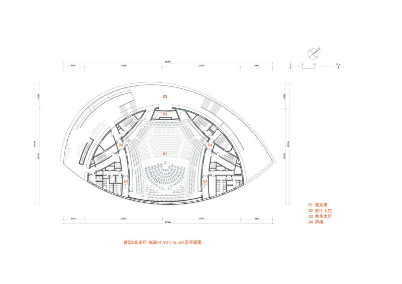 福州海峡文化艺术中心——现代主义建筑的茉莉花语-58