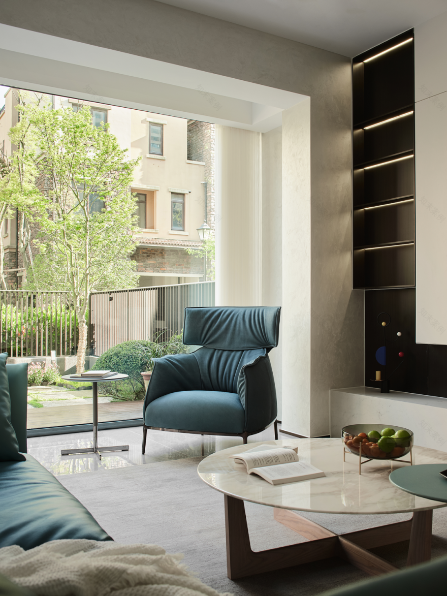 宁波滟澜海岸别墅丨中国宁波丨陈群玲空间设计-10