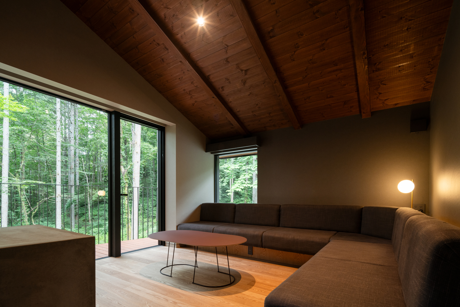 度假别墅中的自然之旅丨日本丨Naruse Inokuma Architects-26