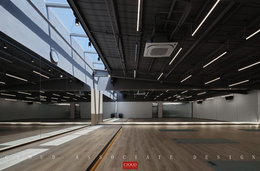 F+ 健身俱乐部丨中国南京丨一朵云联合设计-13