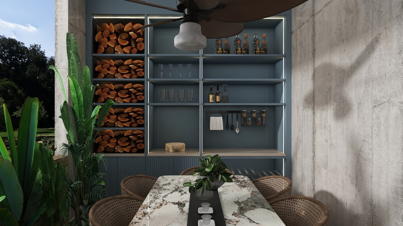 Artisan Project. Dinning & Living Room Design-19