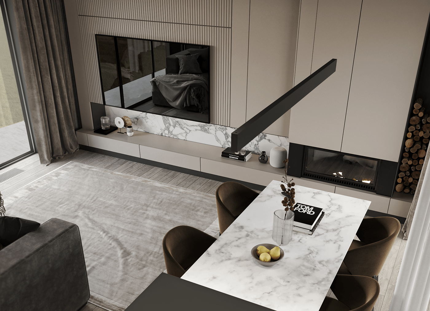 灰色系住宅设计 这样设计精致又优雅-1