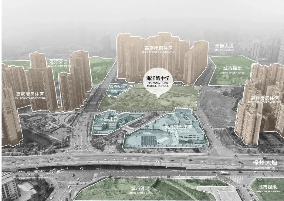 成都海洋路中学“都市绿洲”丨中国成都丨reMIX临界工作室-1